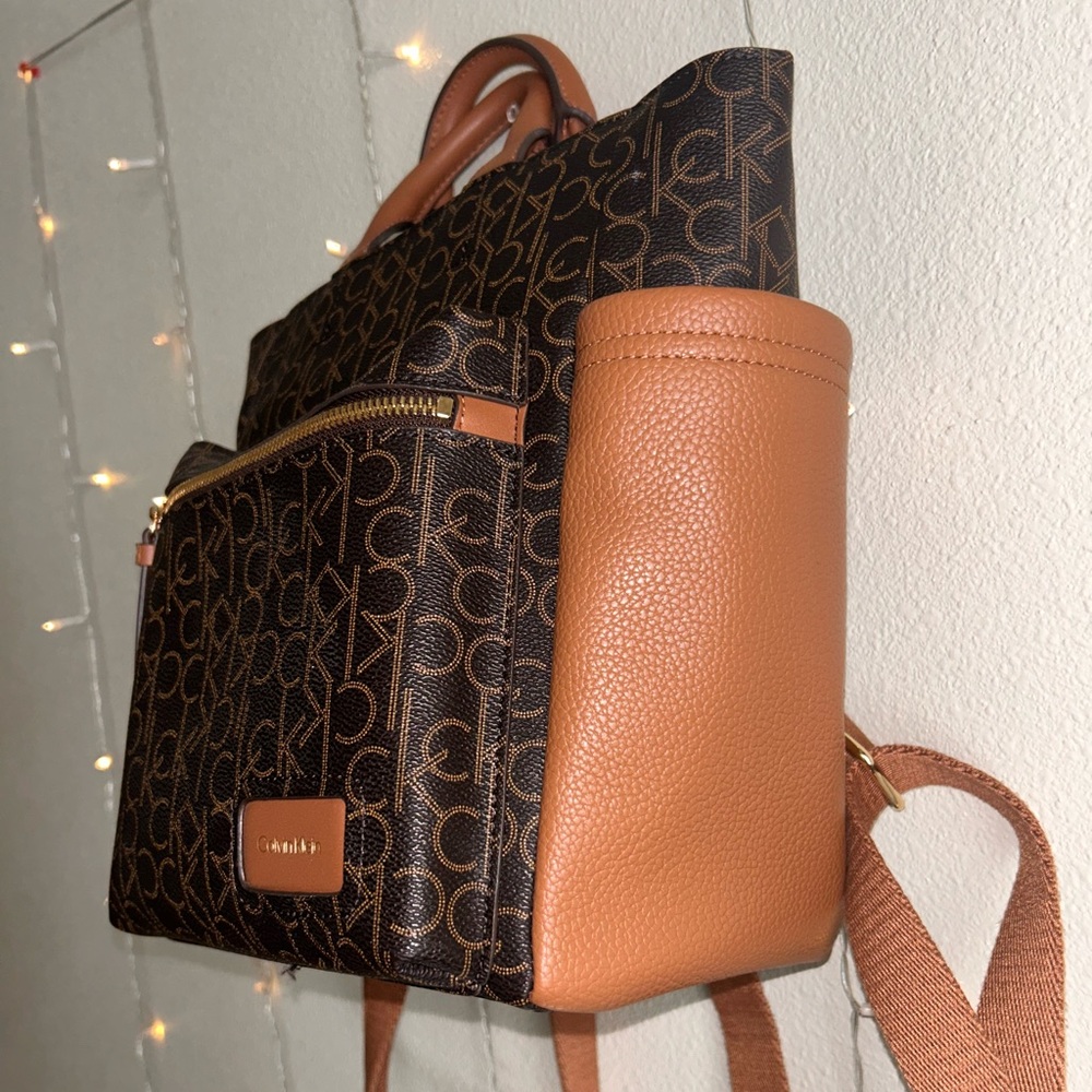 Calvin Klein Backpack Purse - Picture 3 of 16